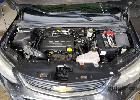 2017 Chevrolet Sonic Premier z USA, uszkodzony, nr VIN 1G1JF5SB5H4116550